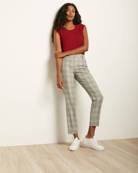 Solid Cap Sleeve Blouse