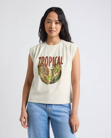 Camisole Classique à Col Rond