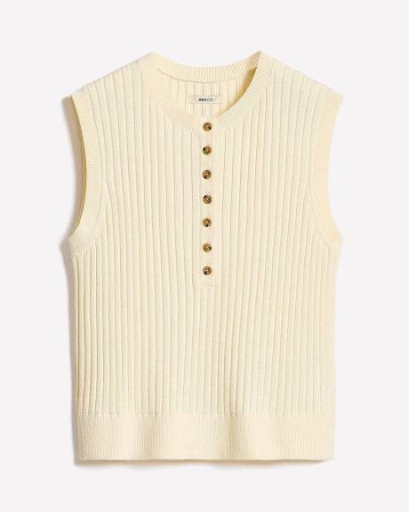 Veste Courte à Col Henley