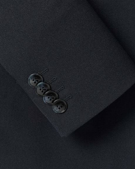 Tailored-Fit Navy Suit Blazer