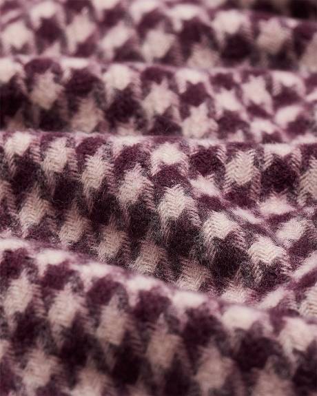 Houndstooth Boyfriend Scarf