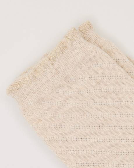 Wool-Blend Crew Socks