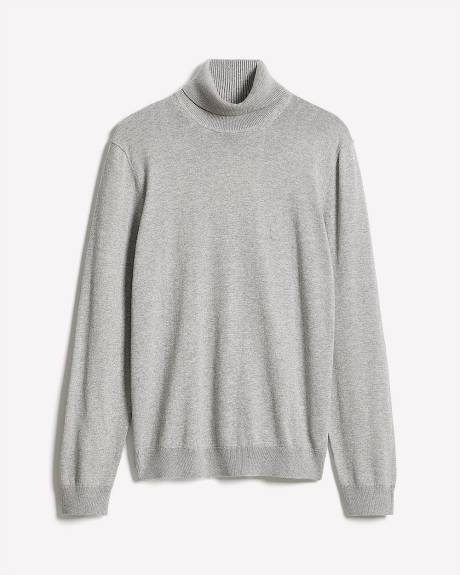 Pull à Col Roulé et Manches Longues