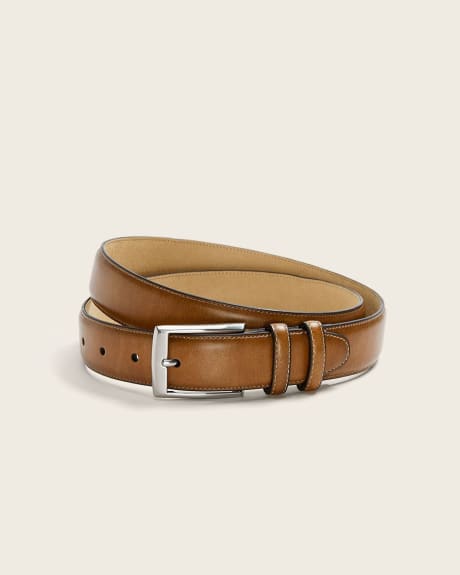 Double Loops Leather Belt