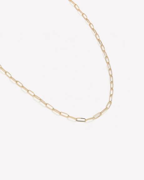 Paperclip Chain Necklace