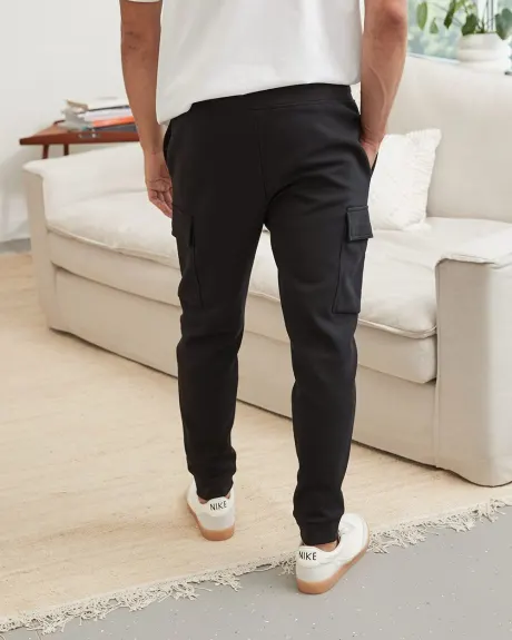 Black Jogger Pant with Cargo Pockets