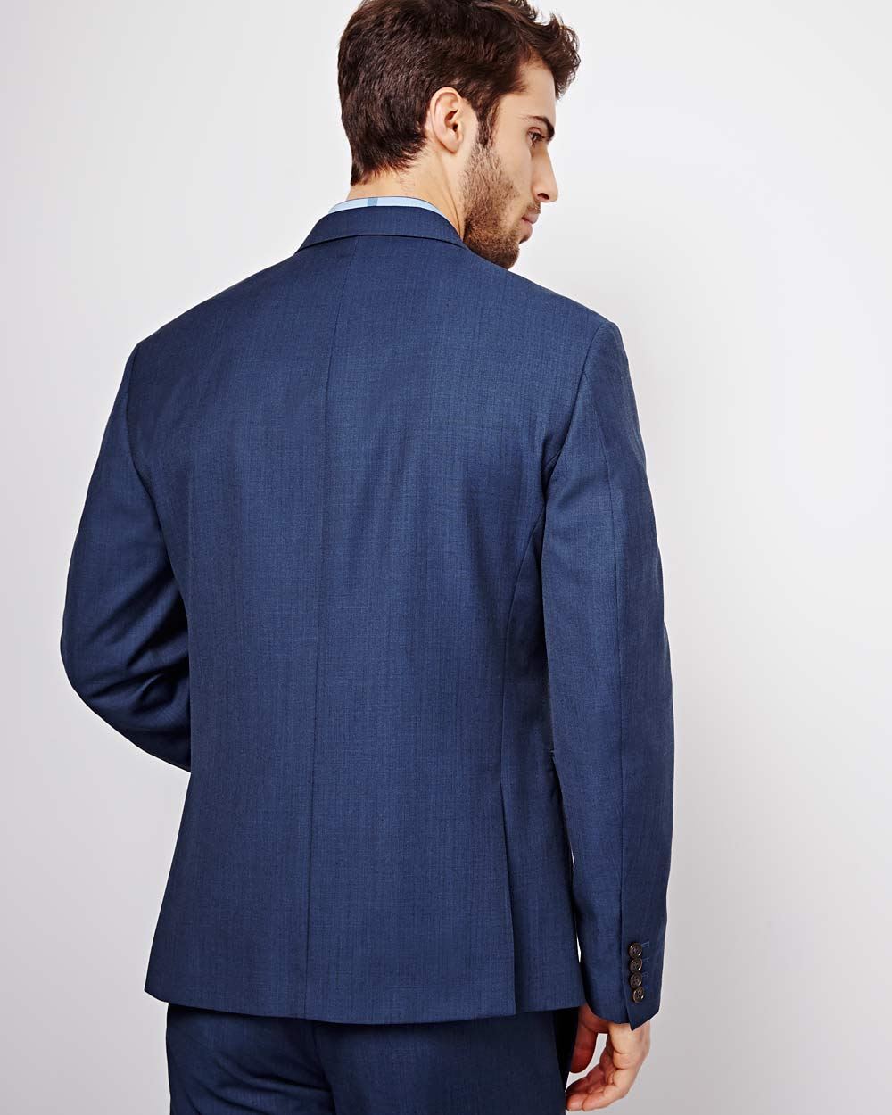 Athletic Fit Blue Blazer Regular RW&CO.