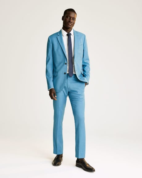 Slim Fit Turquoise Suit Blazer