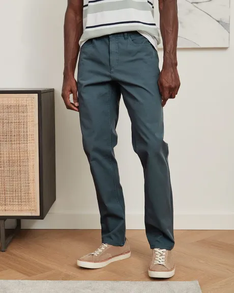 Straight Leg 5-Pocket Performance Pants