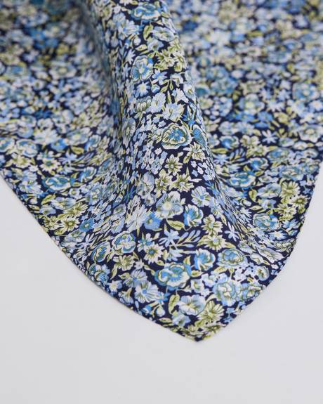 Mouchoir à Motif Floral