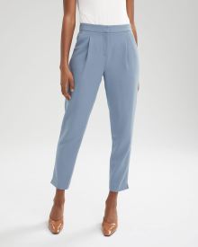 Blue Tapered Pant with Elastic Back | RW&CO.