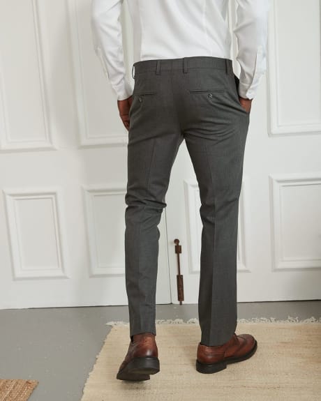 MotionFlexx (R) Slim Fit Dark Grey Suit Pant