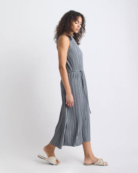 Rob Maxi Pliss&eacute;e Sans Manches