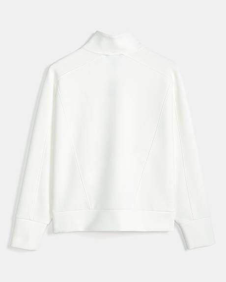 Scuba Pullover High-Neck Sweatshirt