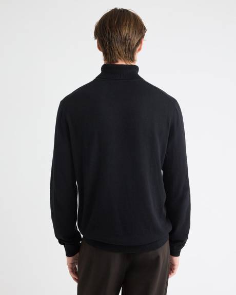 Long-Sleeve Turtleneck Sweater