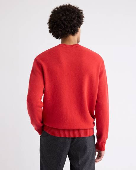 Lambswool Crew-Neck Sweater
