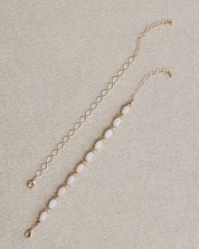 Bracelet with Quartz Beads