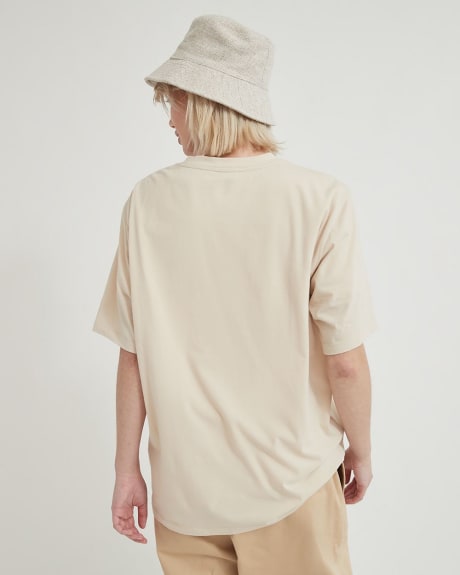 Gender-Neutral Relaxed Fit Crew-Neck T-Shirt