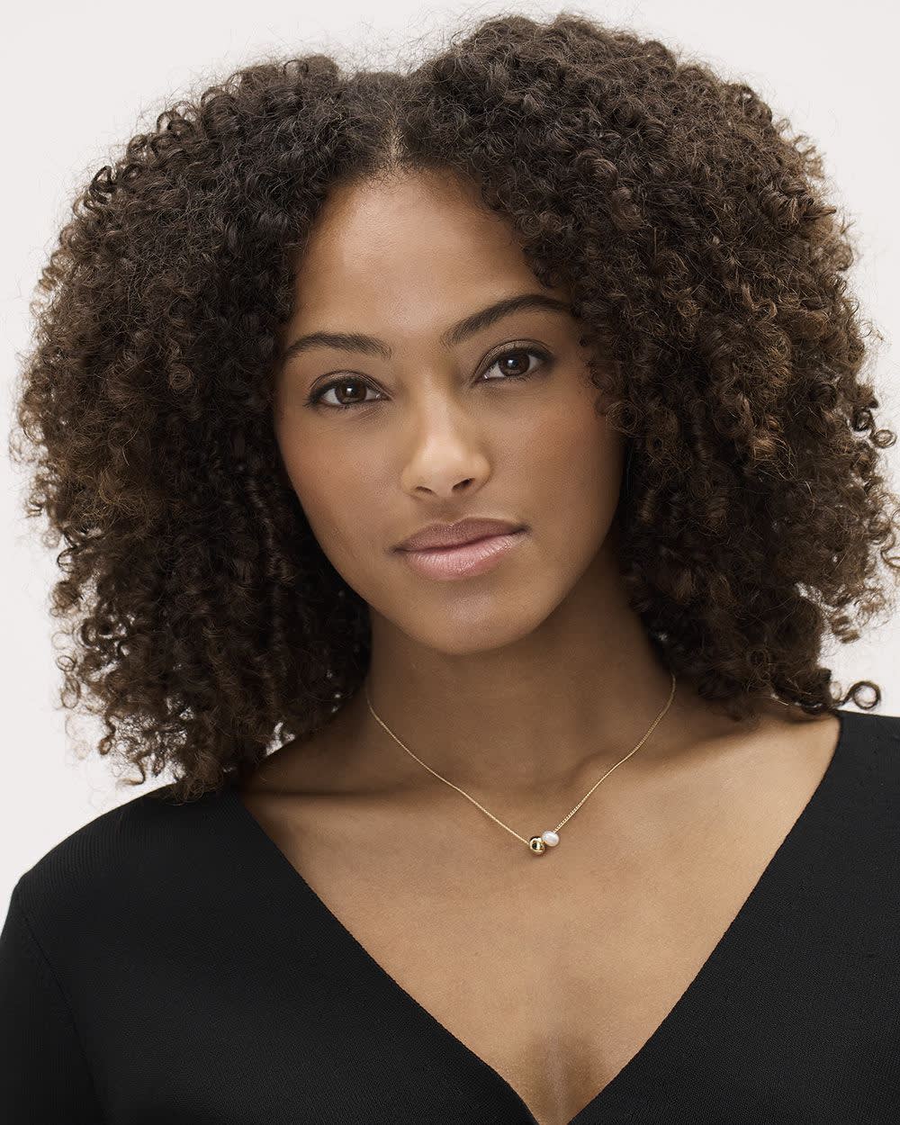 Delicate Necklace with Freshwater Pearl