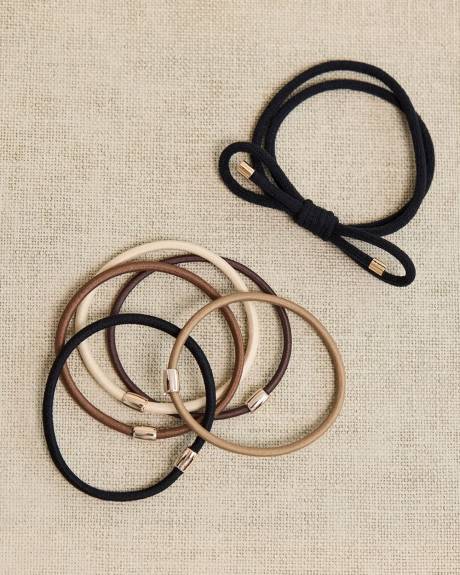 Hair Elastics - Set of 6