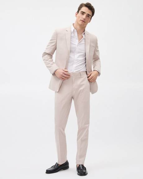Slim-Fit Light Pink Suit Pant
