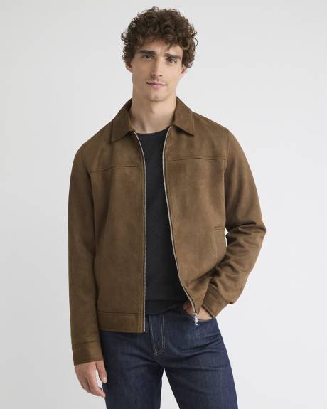 Faux Suede Milkman Jacket