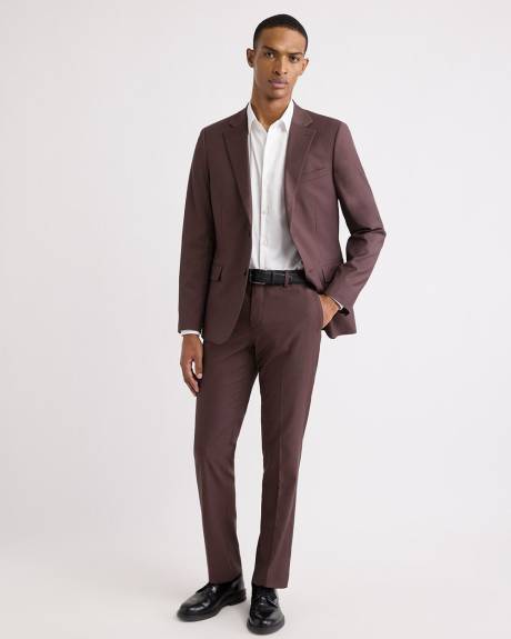 Slim-Fit Lavender Suit Pant