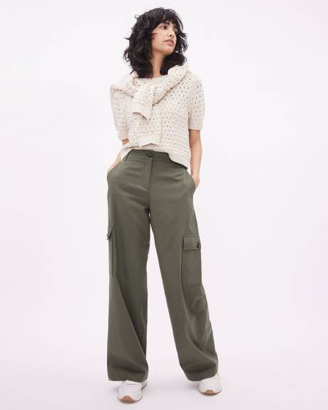 Women Wide Leg Sweatpants with Pocket Loose Casual Elastic Waistband Long  Pants Lightweight for Vacation, Dating (Multicolor : Black, Size : X-Large)