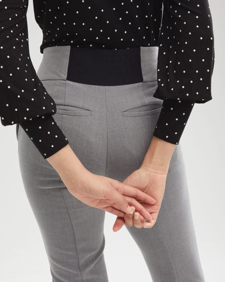 Pantalon Universel Taille Haute à Jambe Étroite