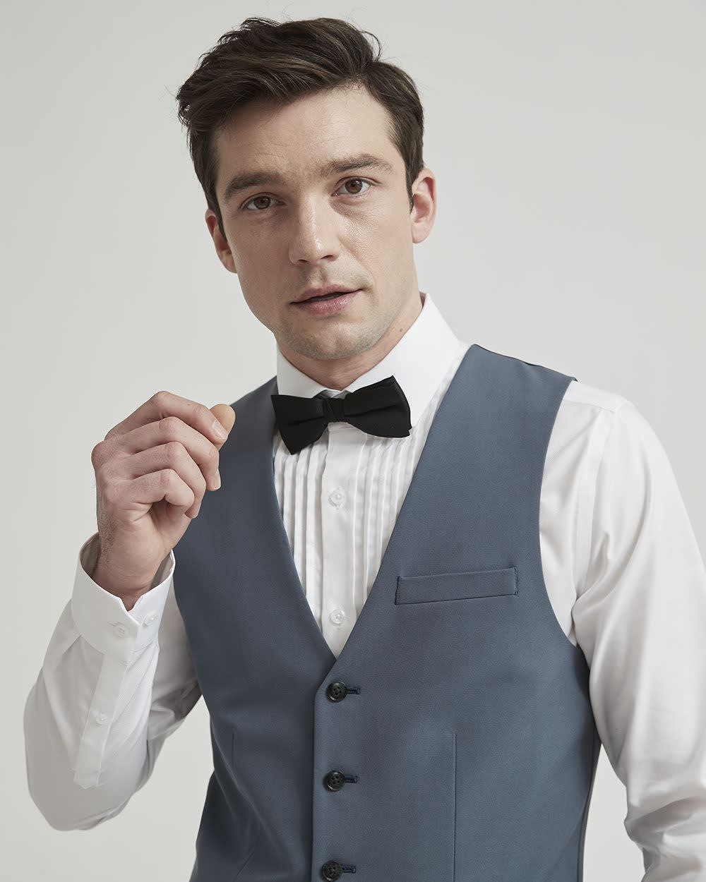 Dark Grey Suit Vest RW&CO.