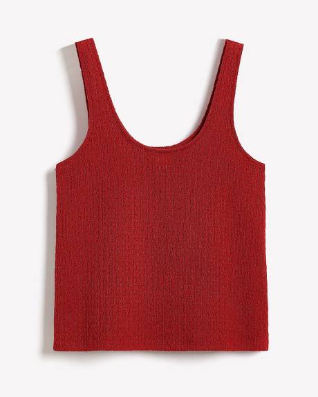 Loose Crochet Tank Top