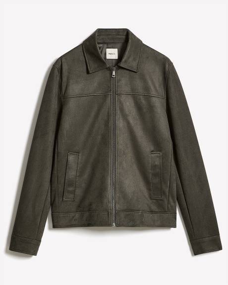 Faux Suede Milkman Jacket