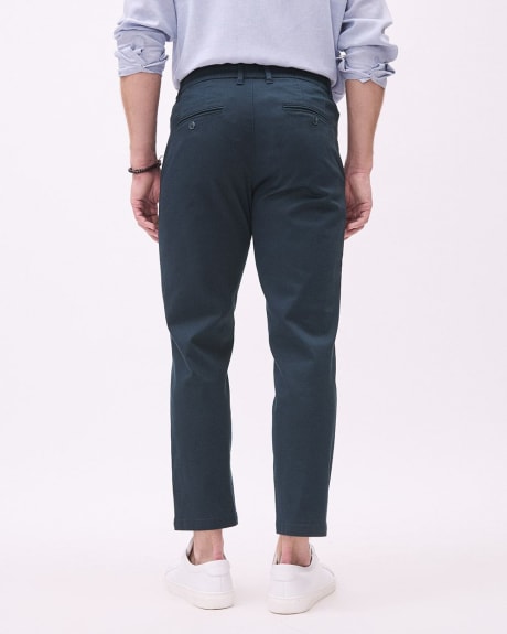 Slim-Fit Cropped Chino Pant