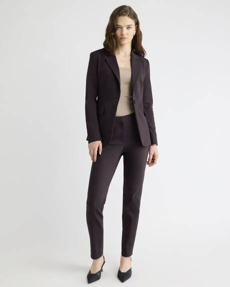 Limitless Mid-Rise Slim-Leg Signature Ankle Pant