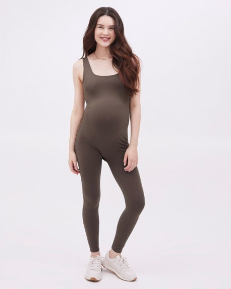 Soft Touch Long Bodycon Jumpsuit - Thyme Maternity