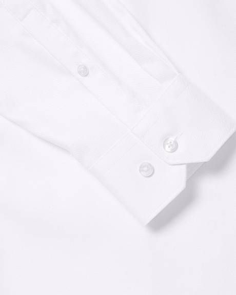 Regular-Fit Solid Supima (R) Twill Dress Shirt