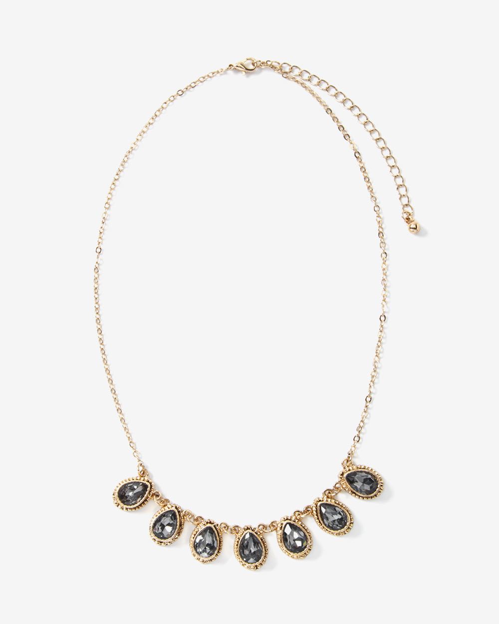 Vintage teardrop bib necklace | RW&CO.
