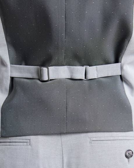 Light Grey Suit Vest