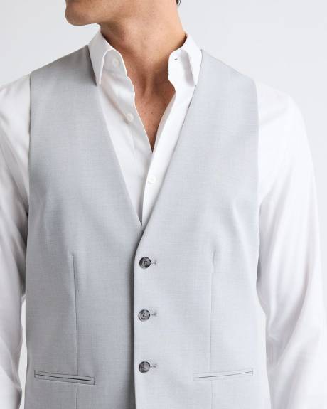 Light Grey Suit Vest