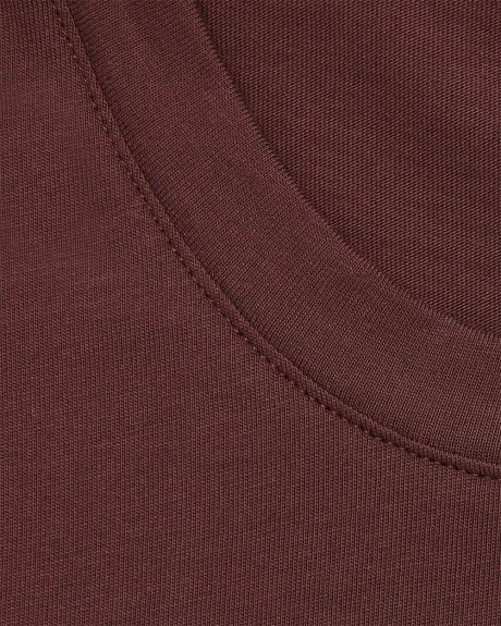 Relaxed Crew-Neck T-Shirt with Pocket