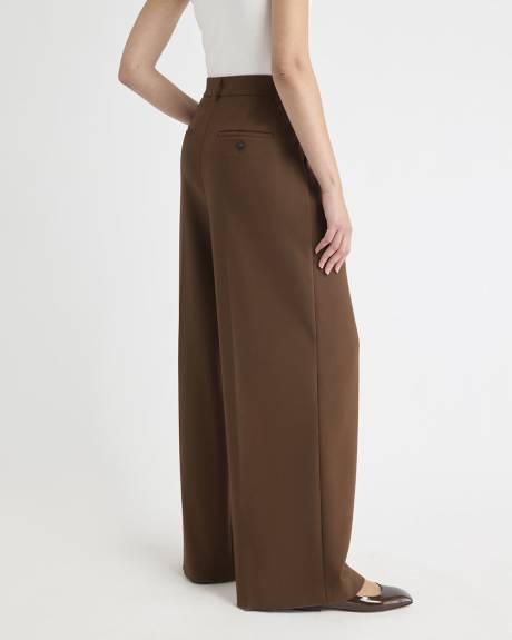 Wide-Leg High-Rise Pant