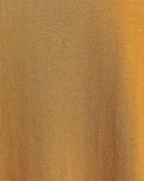 T-Shirt Essentiel à Manches Courtes et Col Rond