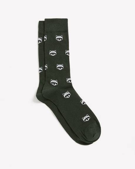 Raccoon Socks