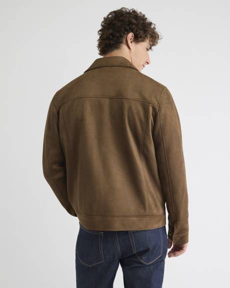 Faux Suede Milkman Jacket
