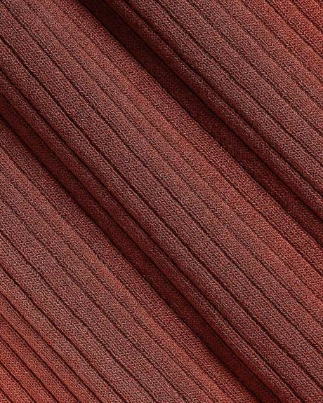 Pull C&ocirc;tel&eacute; &agrave; Manches aux Coudes