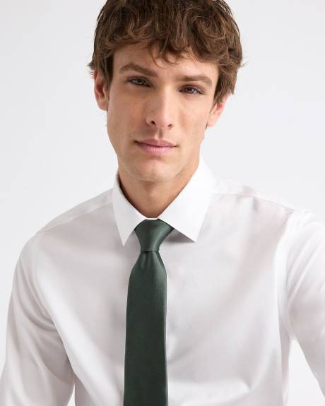 Solid Green Regular Tie