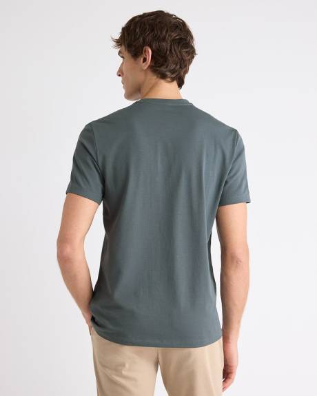 Solid Supima (R) Cotton Crew-Neck T-Shirt