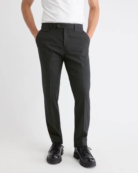 Tailored-Fit Brushed-Twill Pant