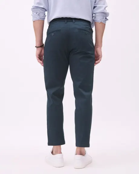 Slim-Fit Cropped Chino Pant