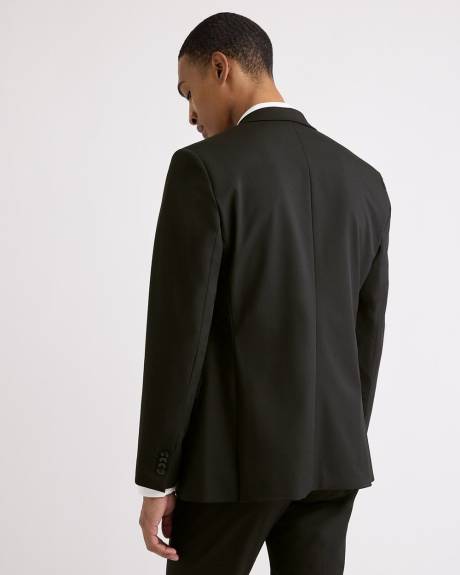 Black Slim Fit E-Tech Blazer